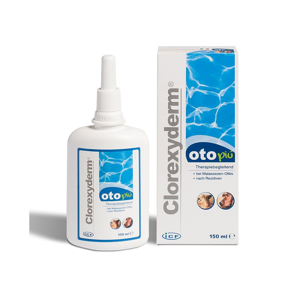 Clorexyderm Oto piu Ohrreiniger flü.f.Hunde/Katzen 150 ml Flüssigkeit