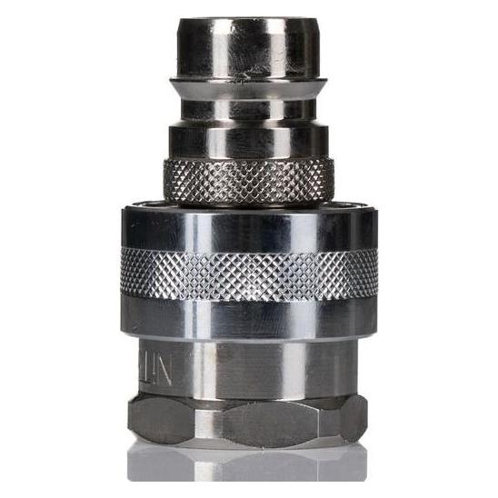 Nito 3/4" Kupplungsset mit 3/4" Kupplungsgehäuse und Kupplungsnippel mit 3/4" Schlauchtülle (Kupplung, 19.05 mm) (63506A3)