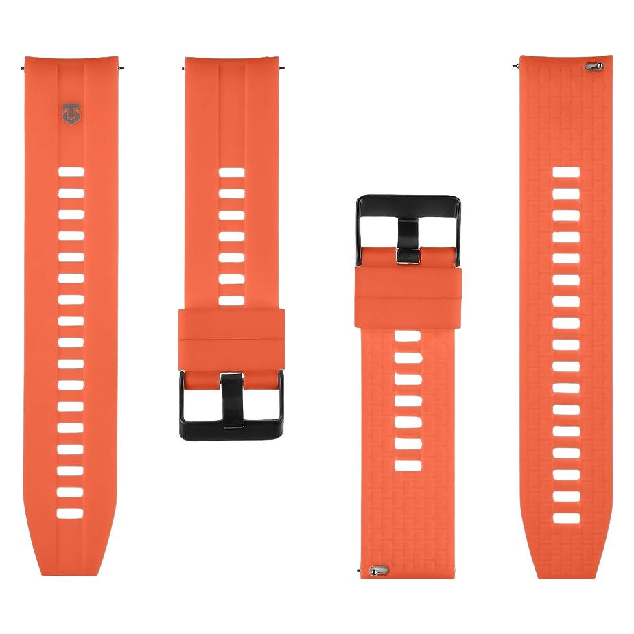 Tactical Quick Release Silicone Band 24mm Orange (24 mm, Silikon) (57983130363)