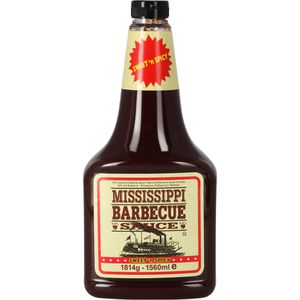 Mississippi BBQ-Sauce SWEET'n SPICY, in der Dosierflasche, 1,56 Liter
