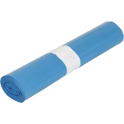 Cleanclub Müllsack 120 Liter, 50my, LDPE, blau (1 Rolle = 25 Stück)