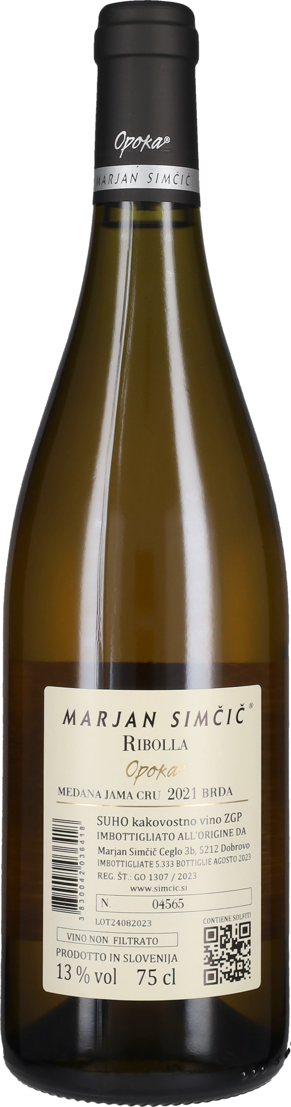 Simcic Marjan Ribolla Gialla 'Opoka' Marjan Simcic 2022