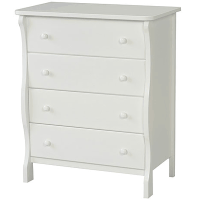 Simplicity Ellis 4 Drawer Chest in White