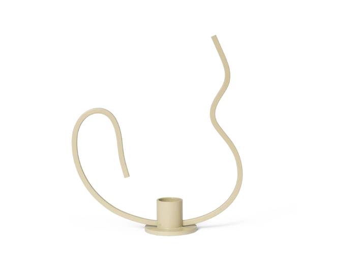 Ferm Living Bougeoir Valse low Cashmere