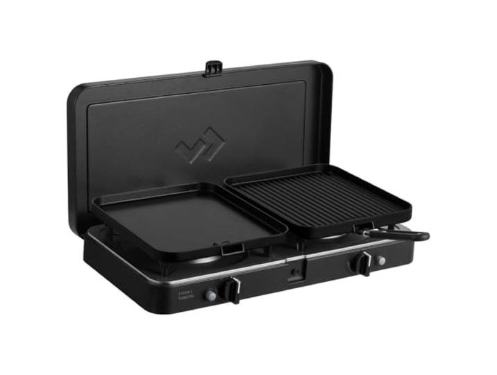 Deluxe Turbo FFD von 2 Cook Inklusive Aufbewahrungstasche, Raclette, Schwarz, Grill