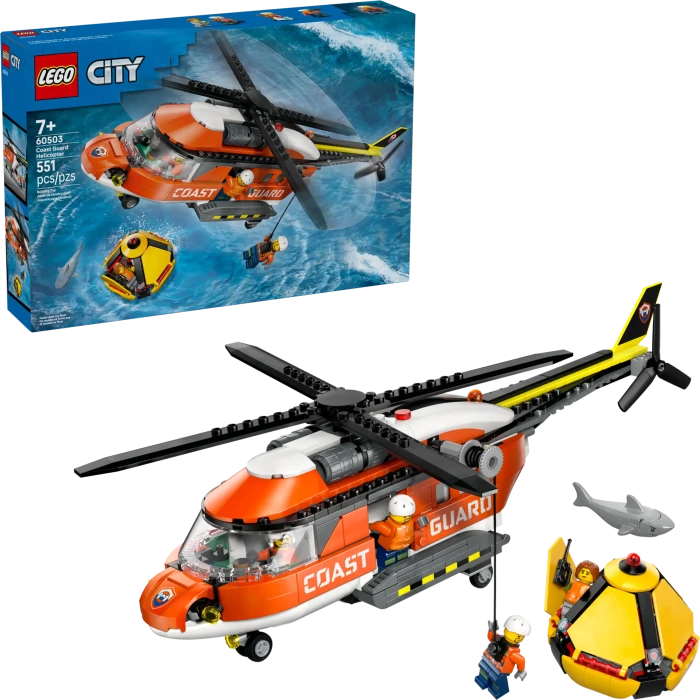 LEGO City 60503 Hubschrauber der Küstenwache