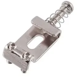 AllParts AP BP 0023-001 Saitereiter, geb. nickel (Instrumenten Ersatzteile), Zubehör Instrumente, Silber