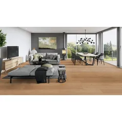 ter Hürne Wood Edition Designboden Eiche Venus Perform gebürstet Lange Landhausdiele Avatara 1800x246x6 mm