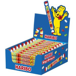 Haribo Fruchtgummis Mega-Roulette, je 45g, 40 Stangen, 1800g