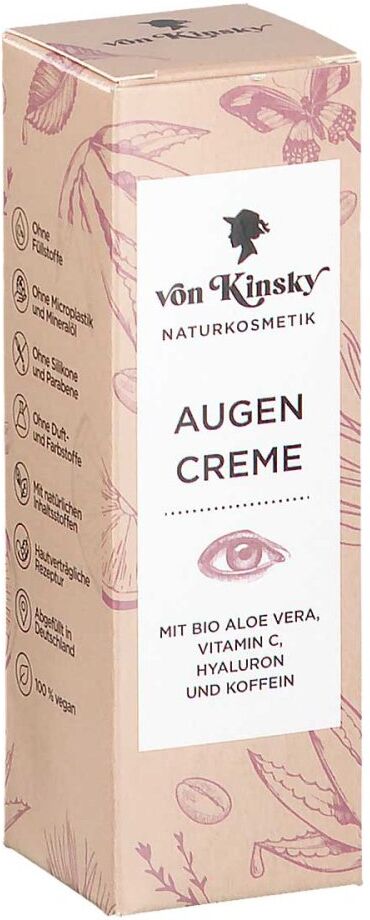 Von Kinsky Bio Augencreme Aloe Vera+vitamin C 30ml