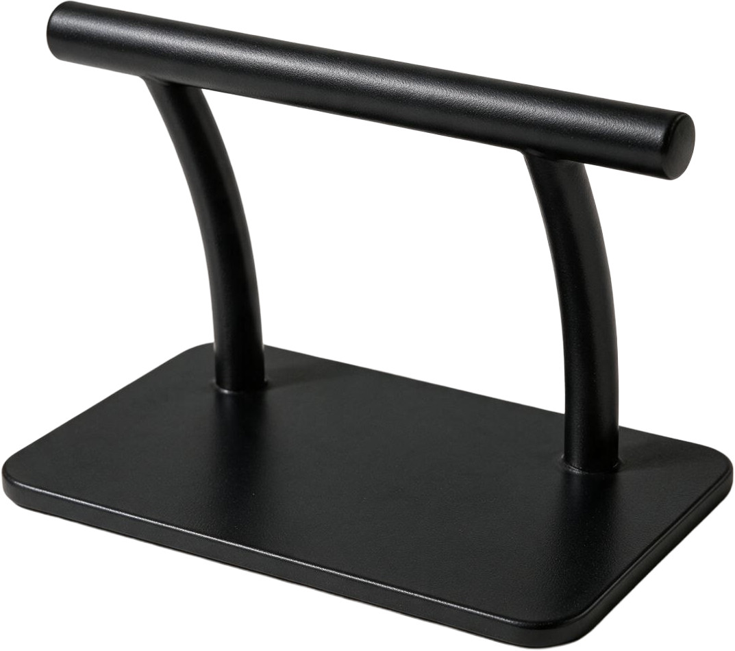 Hairway Fußstütze Schwarz 56022-Black