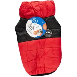 Duvoplus Fluffiger Hunde-Mantel mit Kapuze, Hundemantel