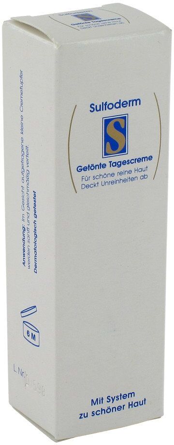 Sulfoderm S getönte Tagescreme