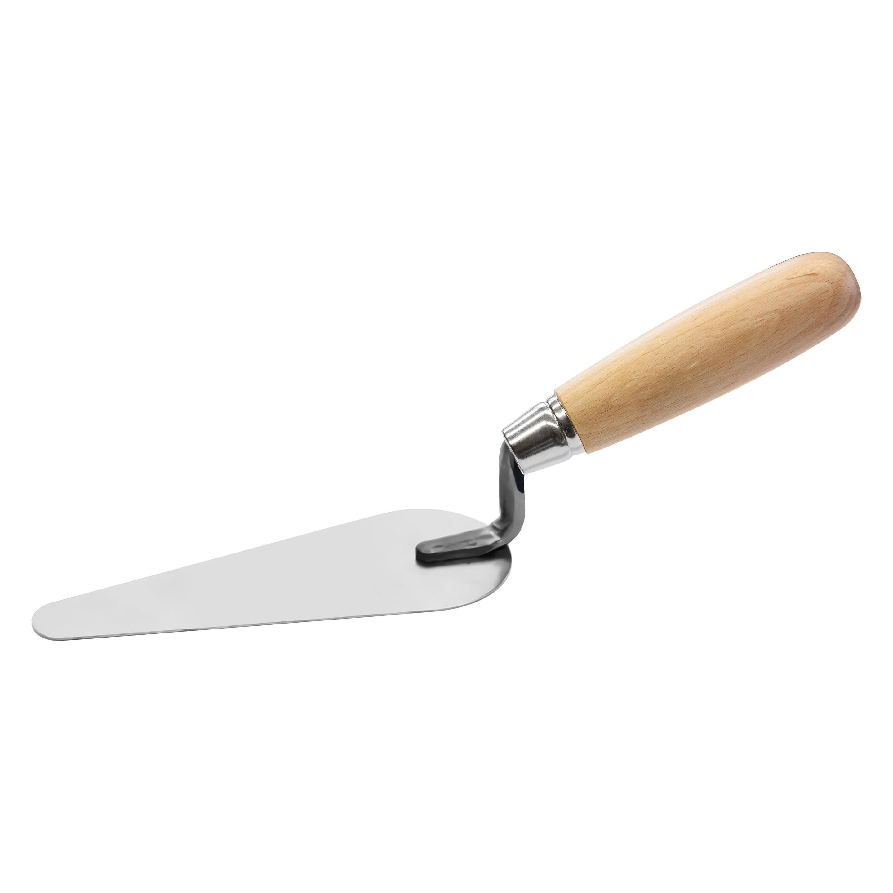 Tectool Katzenzungenkelle Rostfrei, Holz, 140mm (18029)
