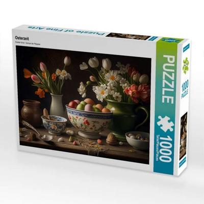 CALVENDO Puzzle Osterzeit | 1000 Teile Lege-Größe 64x48cm Foto-Puzzle für glückliche Stunden