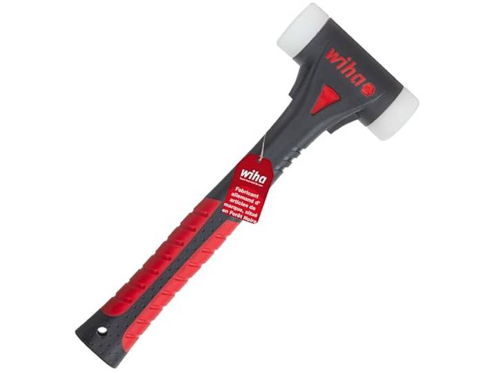 WIHA WERKZEUGE GMBH FibreBuzz® soft-faced hammer without recoil\, very hard with replaceable hammer face - SB8041 FibreBuzz 40