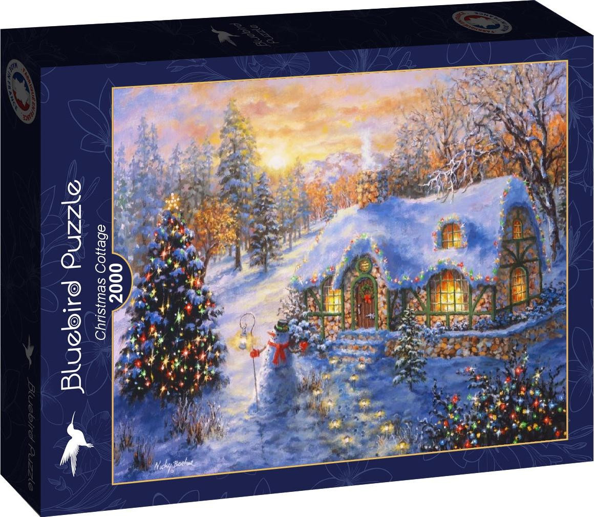 Bluebird Puzzle Kerstpuzzel Kersthuisje - 2000 stukjes