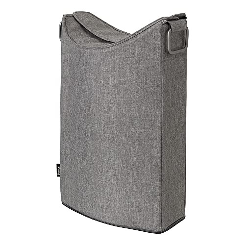 Blomus Risco Lounge Wasmand met klapdeksel, 65 liter, Warm grijs