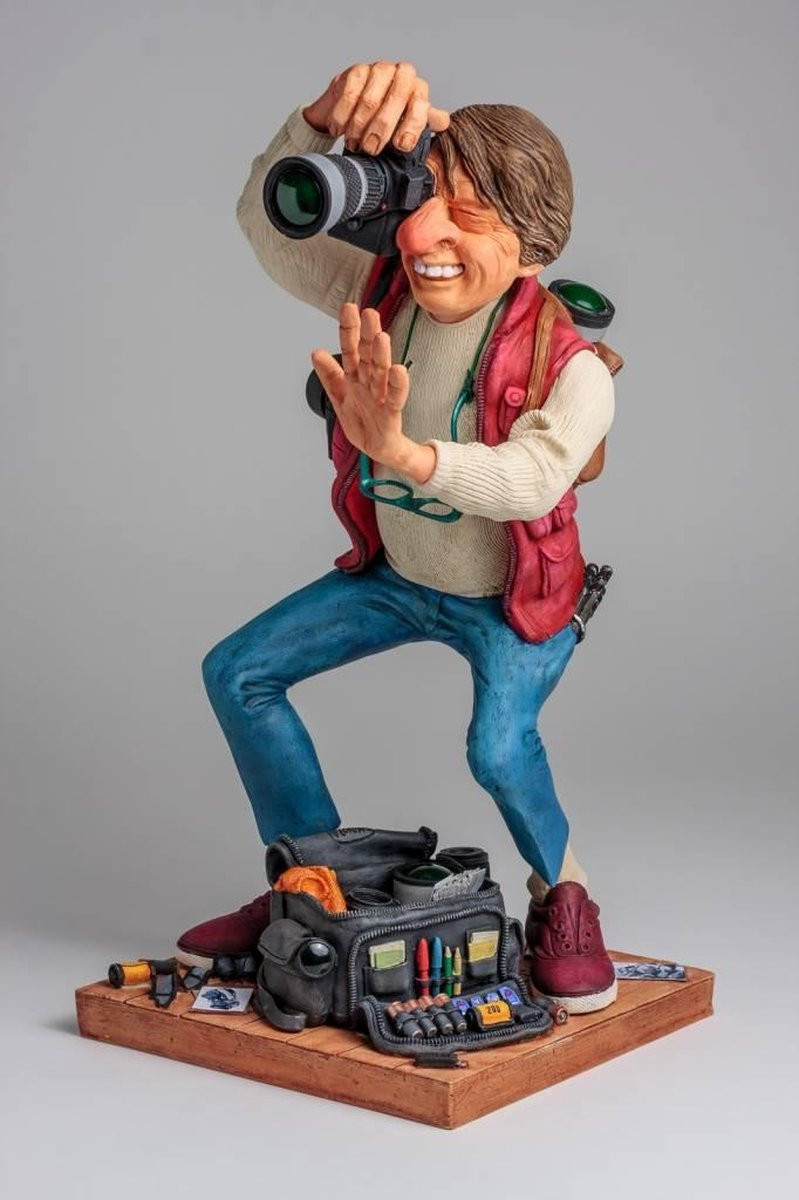 Guillermo Forchino: De Fotograaf tabletop kunstwerk voor volwassenen