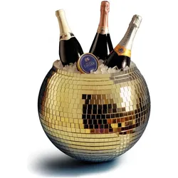 Mikamax Golden Ice Bucket, Flaschenkühler, Gold