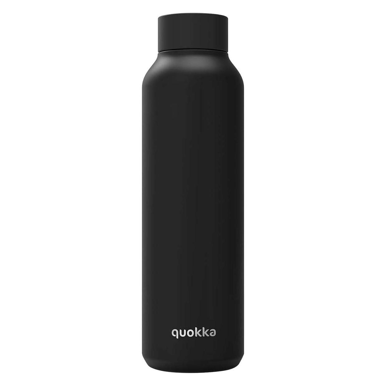 Quokka Thermal bottle Solid 630ml Jet Black (0.63 l) (11801)