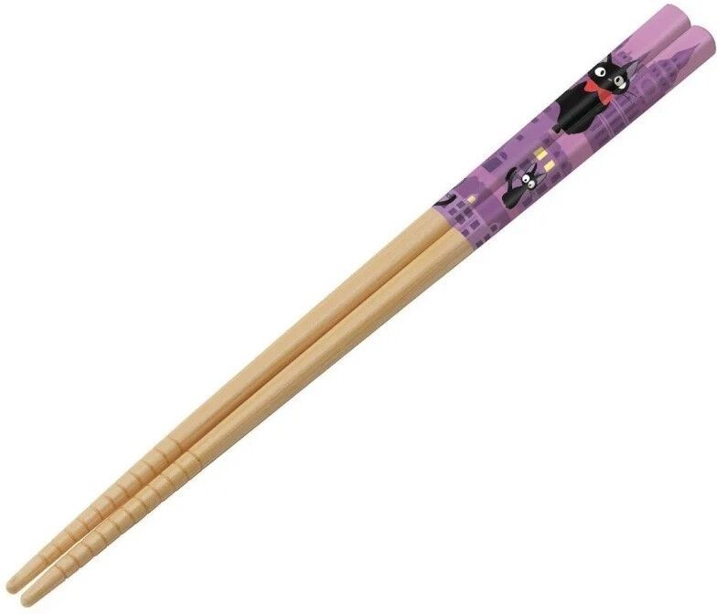 Baguettes laquées 21cm Esquisse Jiji Violet Kiki La Petite Sorcière - SEMIC Studio