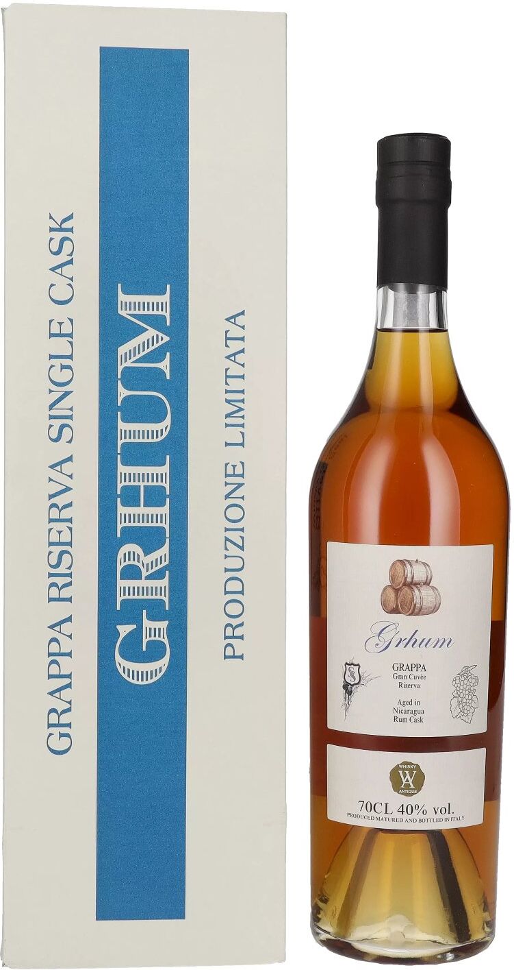 Silver Seal Grappa Riserva Single Nicaragua Rum Cask 2023 40% Vol. 0,7l in Geschenkbox