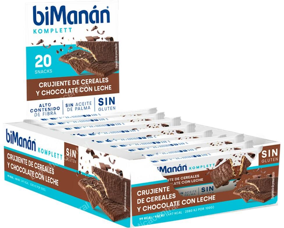 Bimanan bimanan expo/bk barrita cruj choco leche sg 20 u