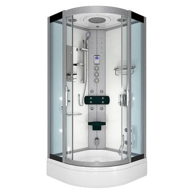 AcquaVapore Duschkabine Dusche D46-60T1-EC Komplettdusche Fertigdusche 100x100 cm