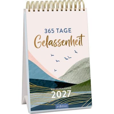Wochenkalender 365 Tage Gelassenheit 2027