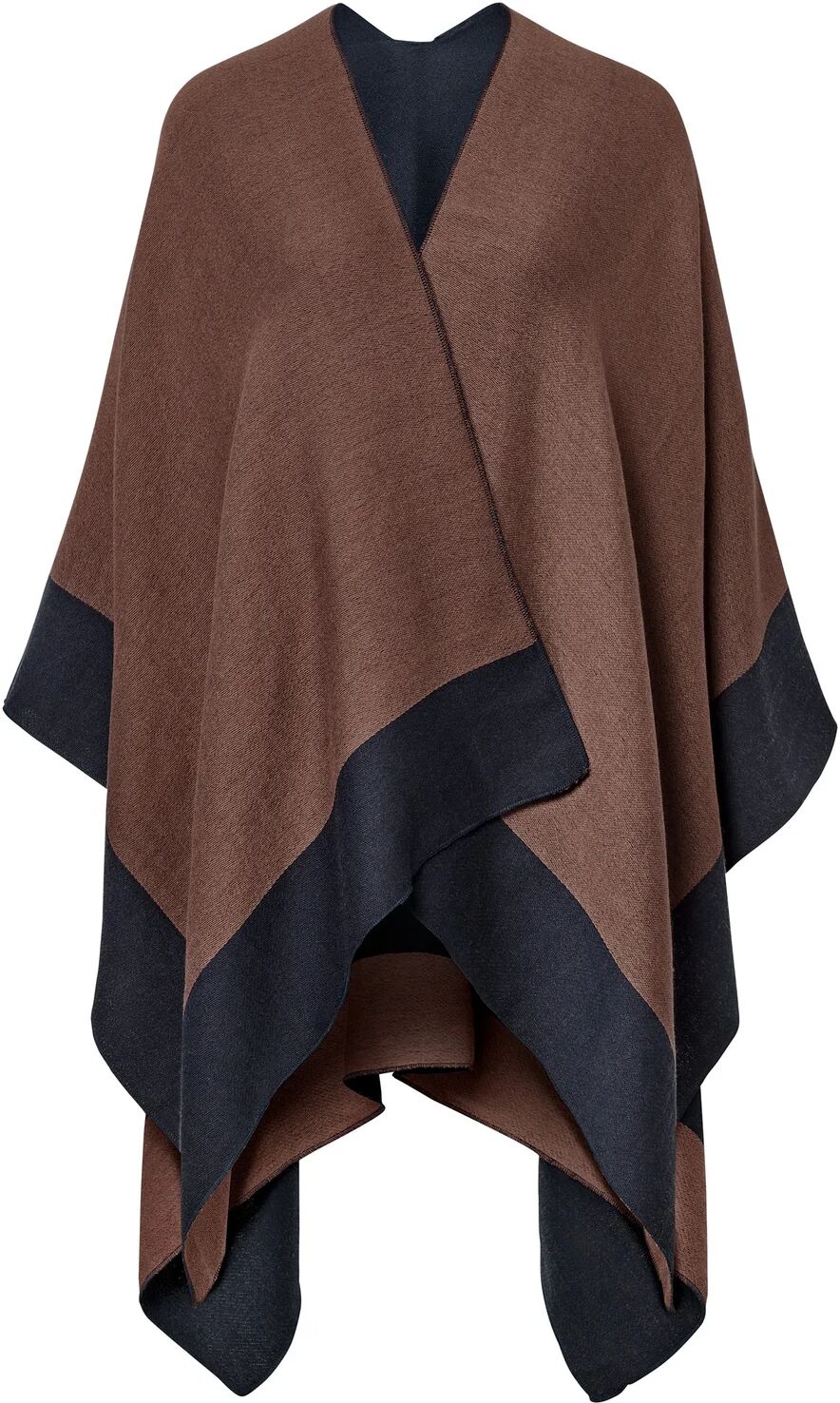 Tchibo - Wende-Poncho - dunkelblau