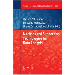 Methods and Supporting Technologies for Data Analysis, Fachbücher von Danuta Zakrzewska, Menasalvas Ernestina, Byczkowska-Lipinska Liliana