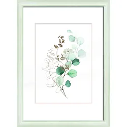 Bilderrahmen LUGANO weiß (BHT 24x32x2 cm) - weiß - BHT 24x32x2 cm