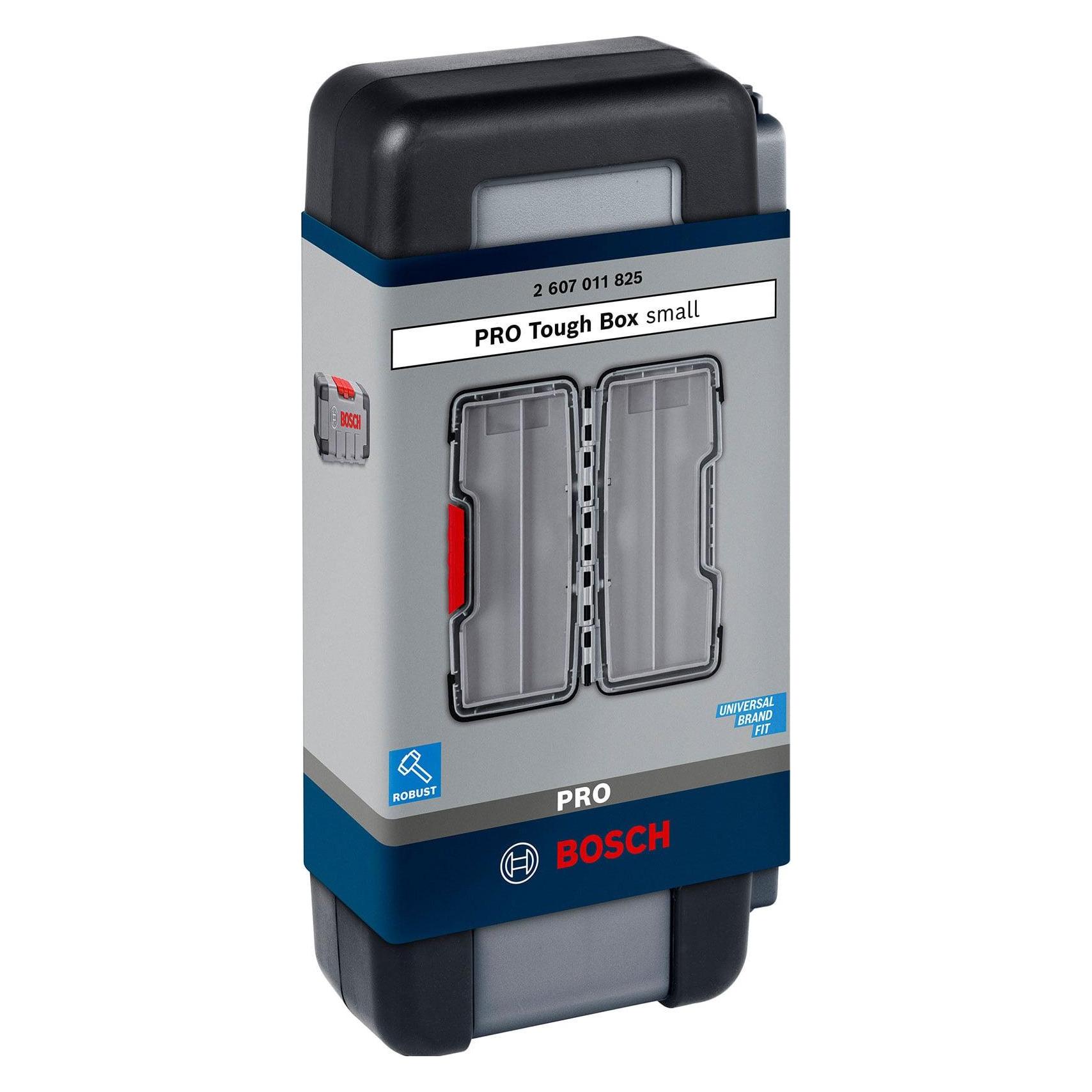 Bosch Professional Zubehör PRO Tough Box Small für Zubehör, 43 x 87 x 210 mm (2607011825)