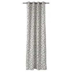SCHÖNER WOHNEN-Kollektion Ösenschal Turn 140 x 250 cm Polyester Grau