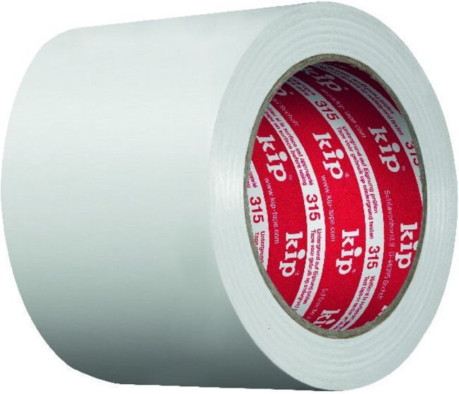 Kip 315 Bande de protection PVC lisse blanc 100 mm x 33 m (315-59)