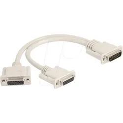 DELOCK 67171 - D-SUB Adapter, 26 Pin Stecker > 2x 26 Pin Buchse