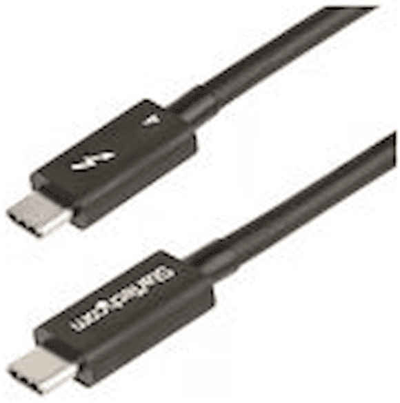 StarTech 3ft (1m) Thunderbolt 4 Cable, 40Gbps, 100W Power