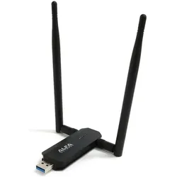 Alfa Network Alfa USB Adapter AWUS036AX (USB), Netzwerk Adapter, Schwarz