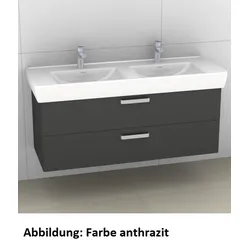 Artiqua 415 Waschtischunterschrank für Pro A 814967 Sangallo Grau quer, 415-WU2L-L30-7152-432 415-WU2L-L30-7152-432