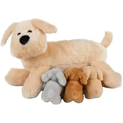 Mamanimals Mama Hund und Babys (15.50 cm)