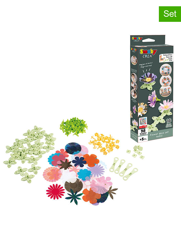 Smoby Nachfüllset für Flower Deko "Crea" - ab 5 Jahren - onesize