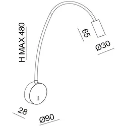 Fabas Luce, Deckenleuchte, 3802-21-102