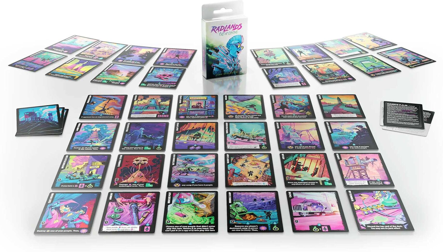 Radlands: Cult of Chrome User Manual for Card Game Expansion by Roxley Games
