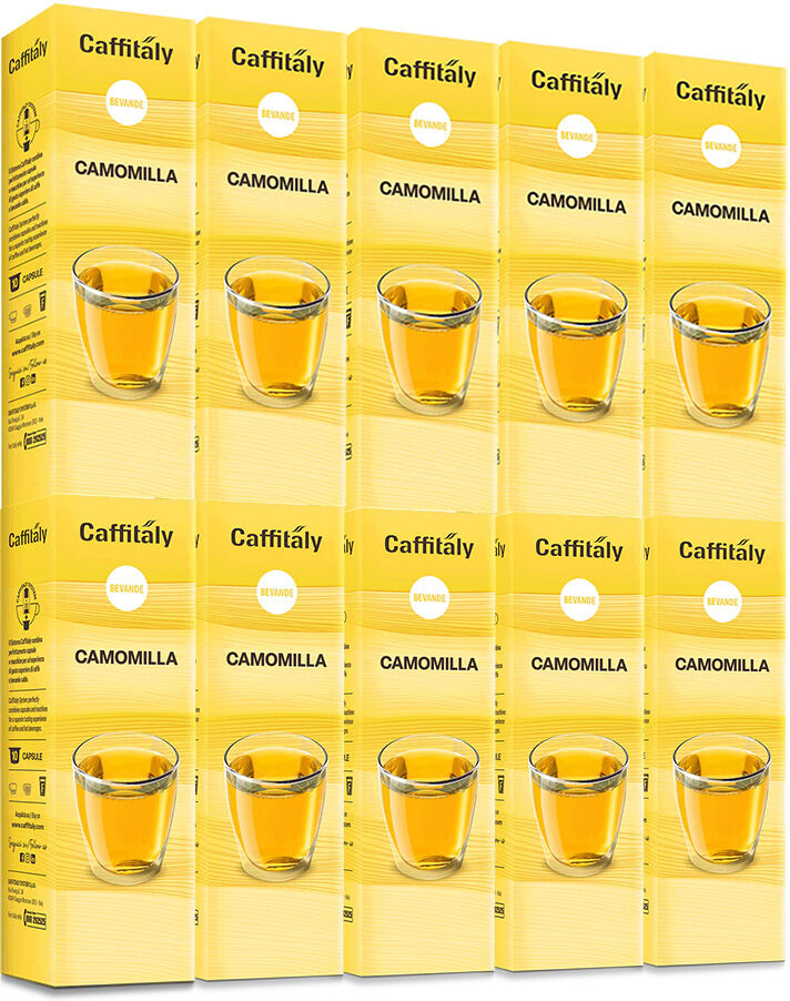 Ècaffè 100 Capsule Caffitaly System Camomilla