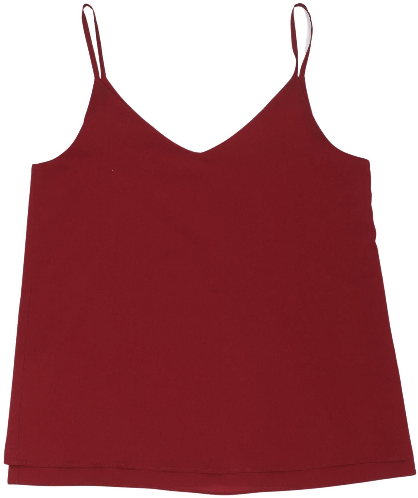 Zalando Essentials Damen Top, Rot, Gr. M, Synthetik - Second Hand