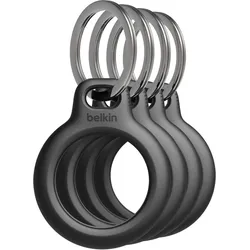 Belkin - Tasche für Airtag - Schwarz (Packung mit 4) - für Apple AirTag