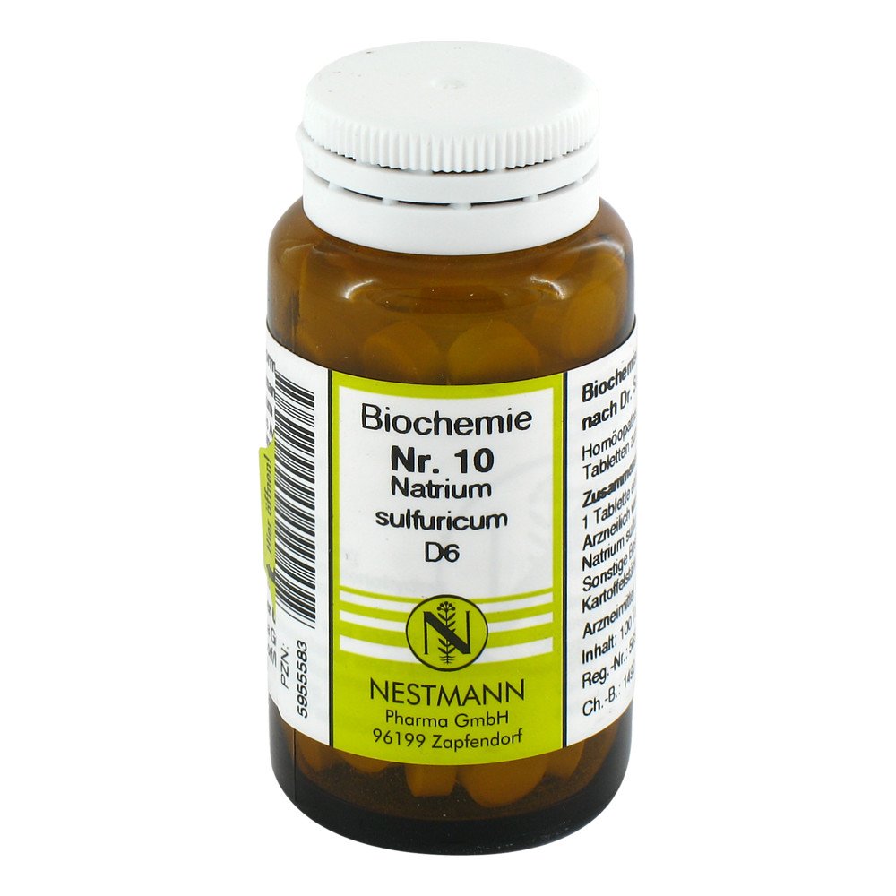 NESTMANN Pharma GmbH Biochemie 10 Natrium sulfuricum D6 Tabletten 05955583