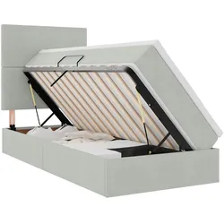 vidaXL, Bett, Paige Plain design (100 x 200 cm)