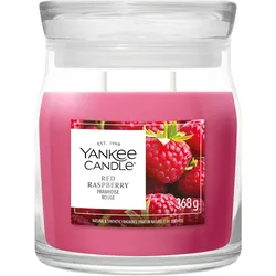 Red Raspberry Signature Medium Jar 368g 2-Docht